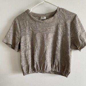 Aritzia Wilfred Cropped Piaf Embroidered